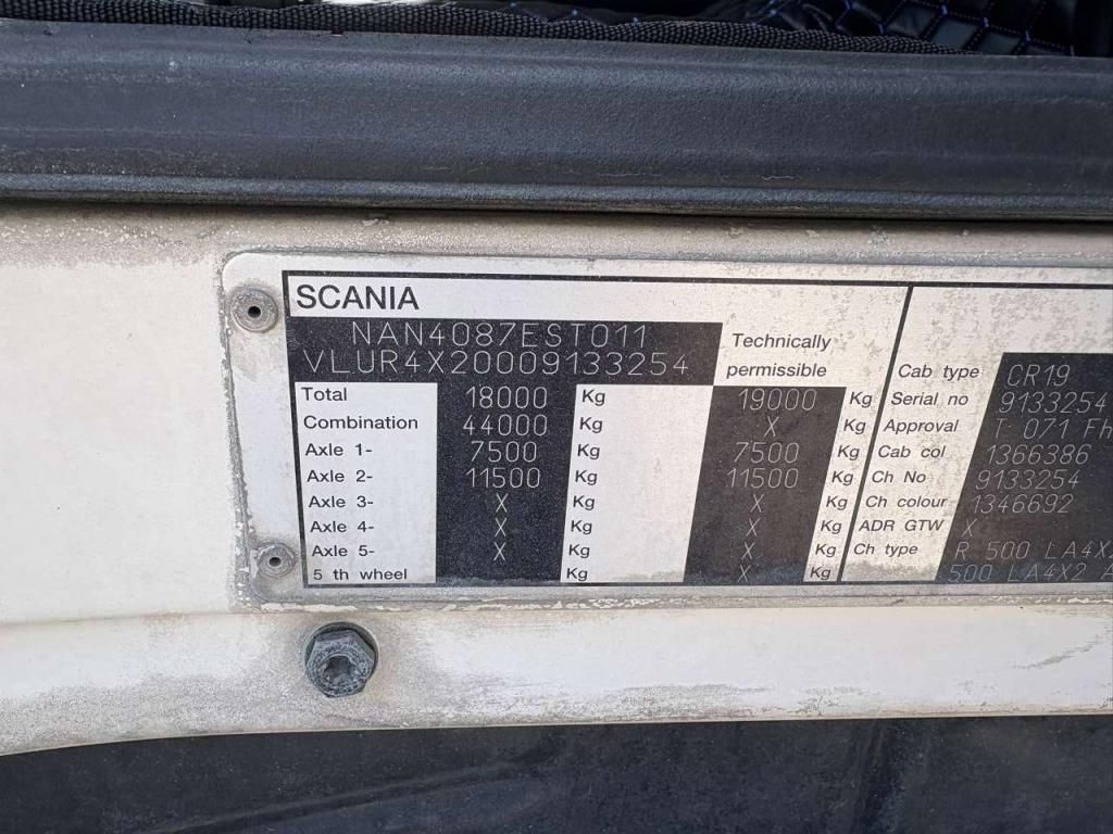Scania R500 V8 euro 5 IMPIANTO IDRAULICO Foto 3