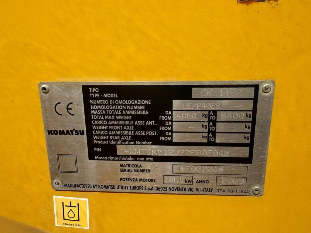 Komatsu CK30 Foto 15