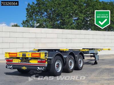 Orthaus CGS (Euro Slider 500) 3 axles Multi 45ft Lift Axle extendable SAF vendida por BAS World B.V.