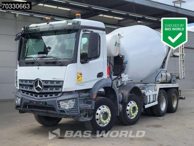 Mercedes-Benz Arocs 3240 8X4 9m3 Schwing Stetter mixer Steel suspension Automatic Euro 6 vendida por BAS World B.V.