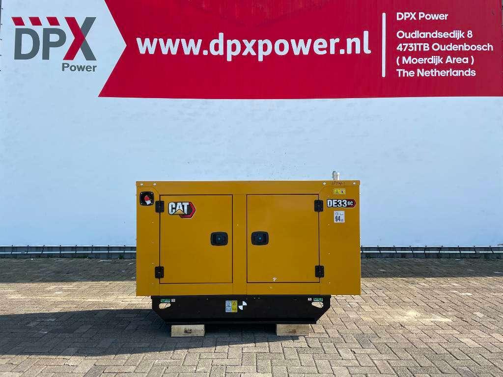 Caterpillar DE33GC - 33 kVA Stand-by Generator Set - DPX-18204 Foto 1