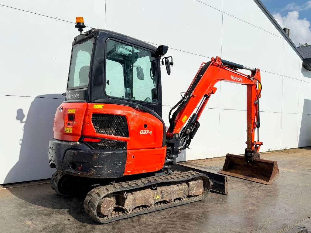 Kubota KX037-4 - Hammer Lines / Quick Coupler Foto 3