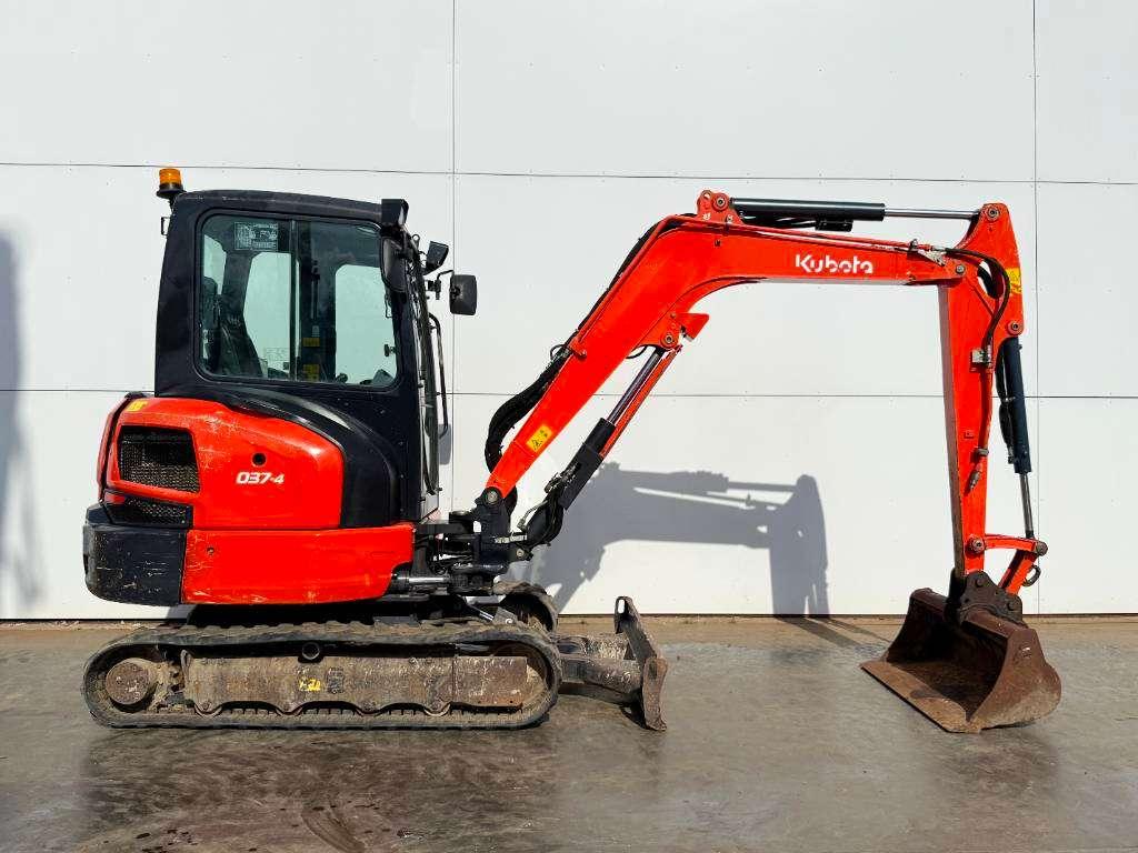 Kubota KX037-4 - Hammer Lines / Quick Coupler Foto 4