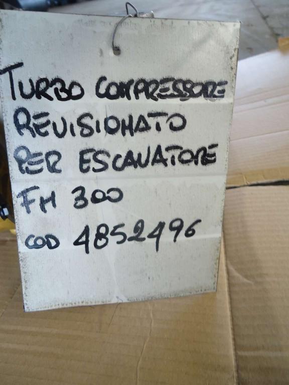 Turbocompresor para Fiat Hitachi FH300 Foto 4