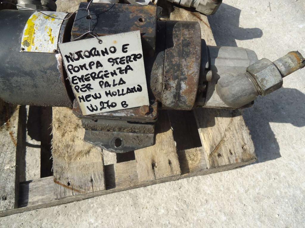 Electrobomba de dirección de emergencia para New Holland W270B Foto 1