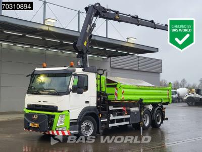 Volvo FM 330 6X2 HIAB X-HIPRO 192 E-3 Kran Crane Transcom Lift+Steering axle Euro 6 vendida por BAS World B.V.