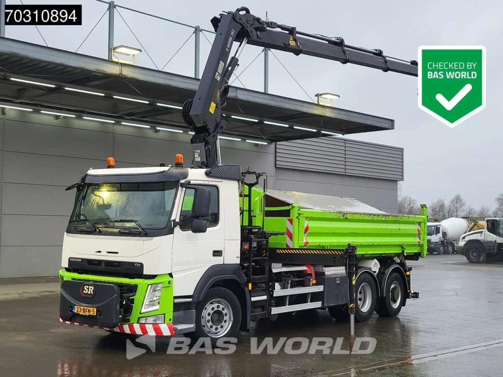Volvo FM 330 6X2 HIAB X-HIPRO 192 E-3 Kran Crane Transcom Lift+Steering axle Euro 6 Foto 1