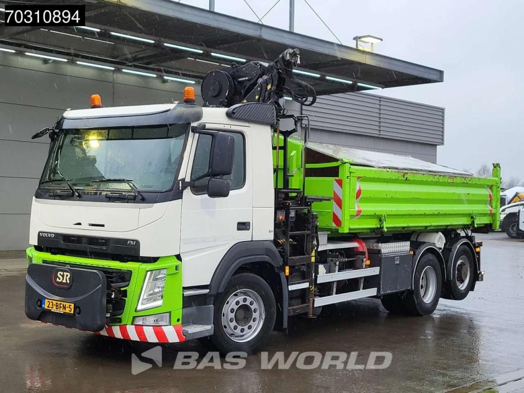 Volvo FM 330 6X2 HIAB X-HIPRO 192 E-3 Kran Crane Transcom Lift+Steering axle Euro 6 Foto 13
