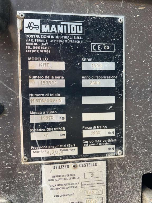 Manitou MRT 1530 Foto 11