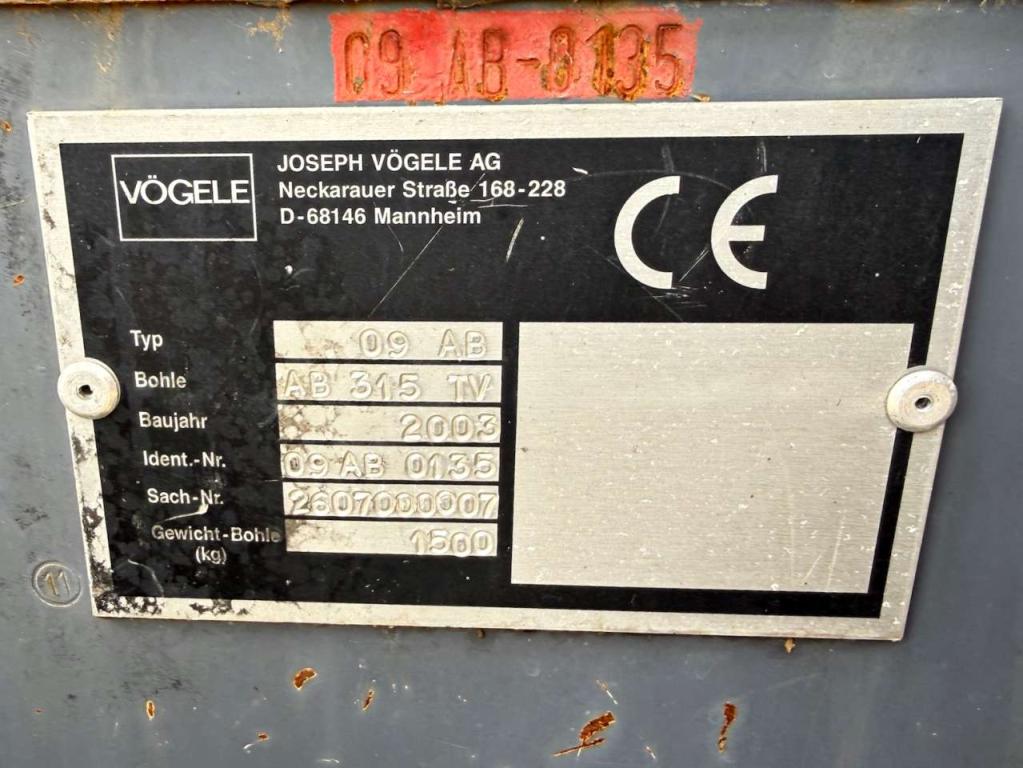 Vogele SUPER1203 Foto 4