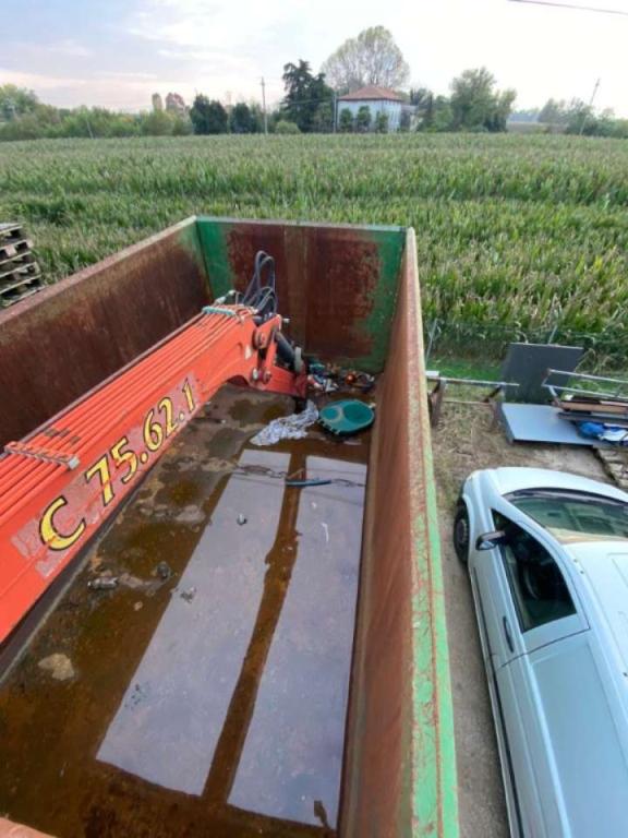 CONTAINER SCARRABILE USATO A CIELO APERTO CON GRU Foto 10