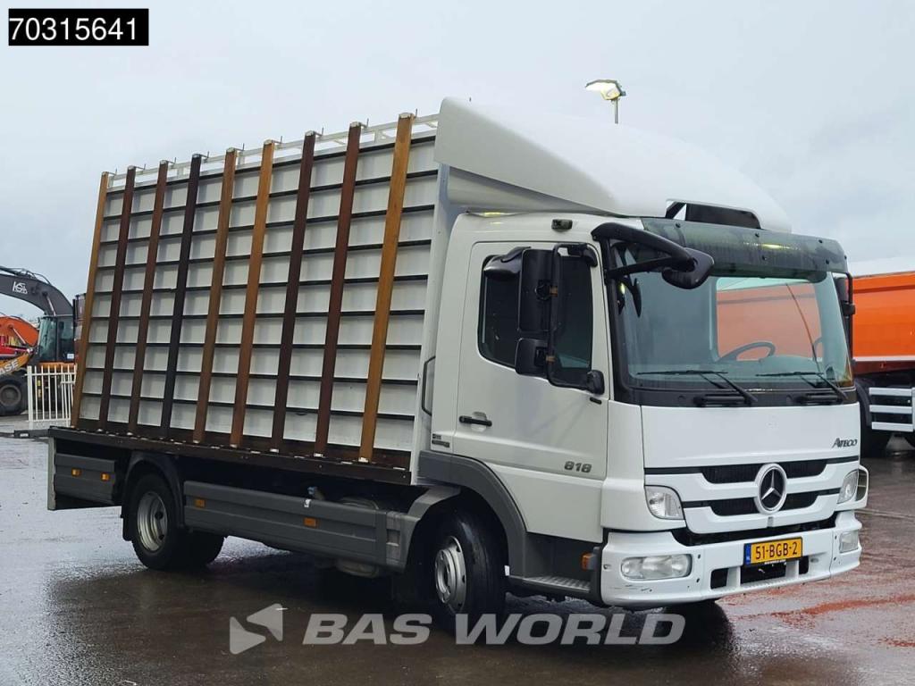 Mercedes-Benz Atego 818 Atego 4X2 NL-Truck Glass transport truck Automatic Euro 5 Foto 5