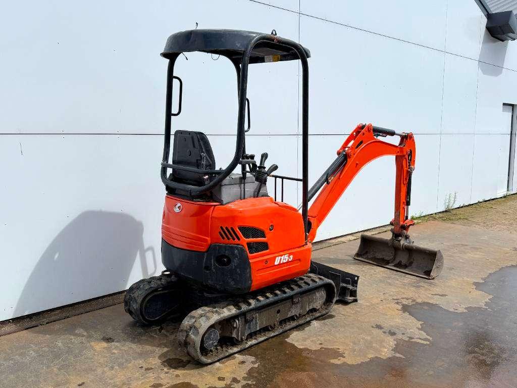 Kubota U17-3 - Hydr. Undercarriage / Hammer Lines Foto 5