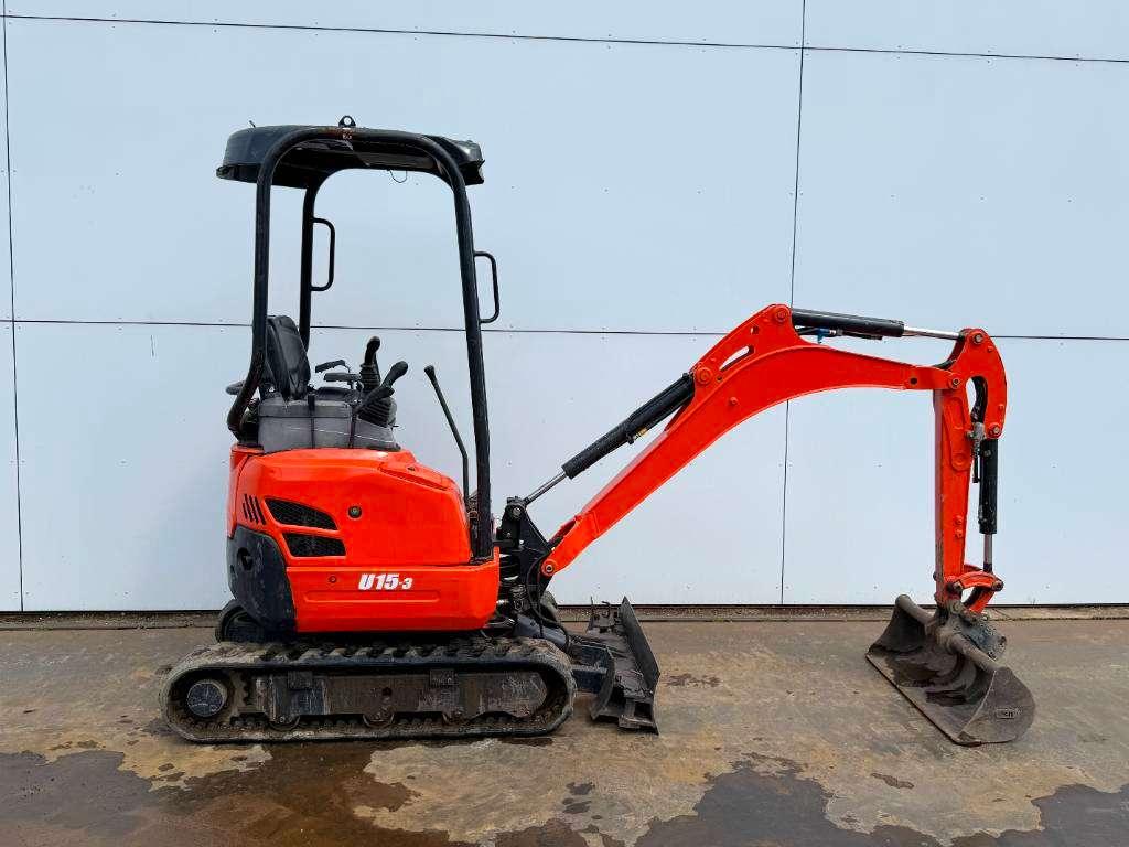 Kubota U17-3 - Hydr. Undercarriage / Hammer Lines Foto 6
