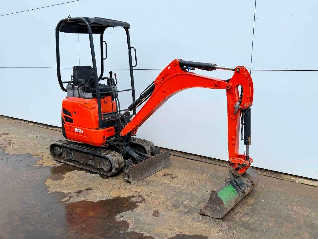 Kubota U17-3 - Hydr. Undercarriage / Hammer Lines Foto 7