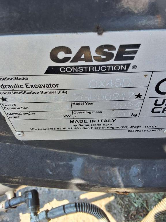 Case CX45D TRIPLICE Foto 5