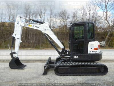 Bobcat E55 vendida por Piccinini Macchine Srl