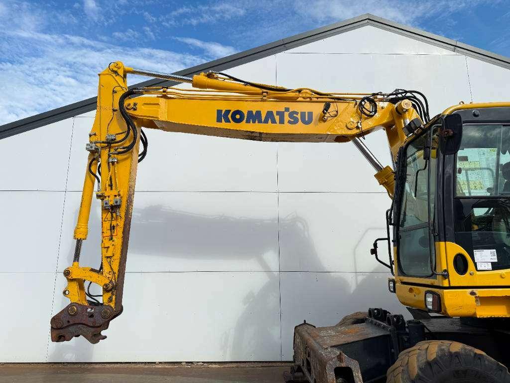 Komatsu PW160-8 - Triple Boom / Blade / Hammer Lines Foto 15