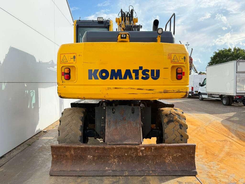 Komatsu PW160-8 - Triple Boom / Blade / Hammer Lines Foto 4