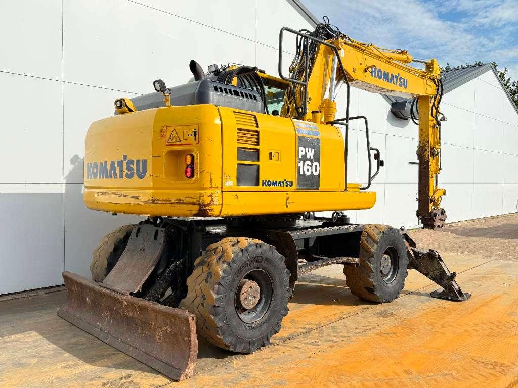Komatsu PW160-8 - Triple Boom / Blade / Hammer Lines Foto 5