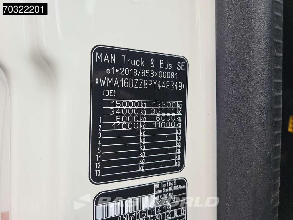 Man TGM 15.290 4X2 15tonner 1500kg Ladebordwand Automatic Euro 6 Foto 29