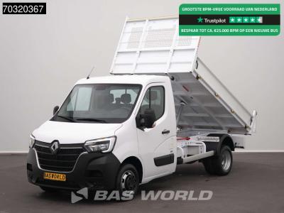 Renault Master 130PK Kipper met Kist 3.5t trekhaak Airco Cruise Tipper Kieper Benne Airco Cruise control vendida por BAS World B.V.
