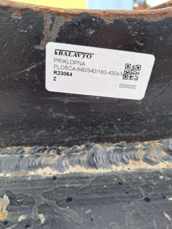 UNI40 for 5-7 ton excavators Attachment plate Foto 8