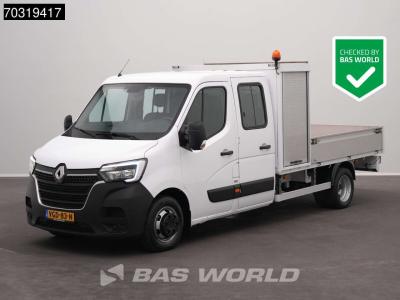 Renault Master 145PK Dubbel Cabine Open Laadbak met Kist Dubbellucht 3,5t Trekhaak LED Airco Cruise Zwaaila vendida por BAS World B.V.