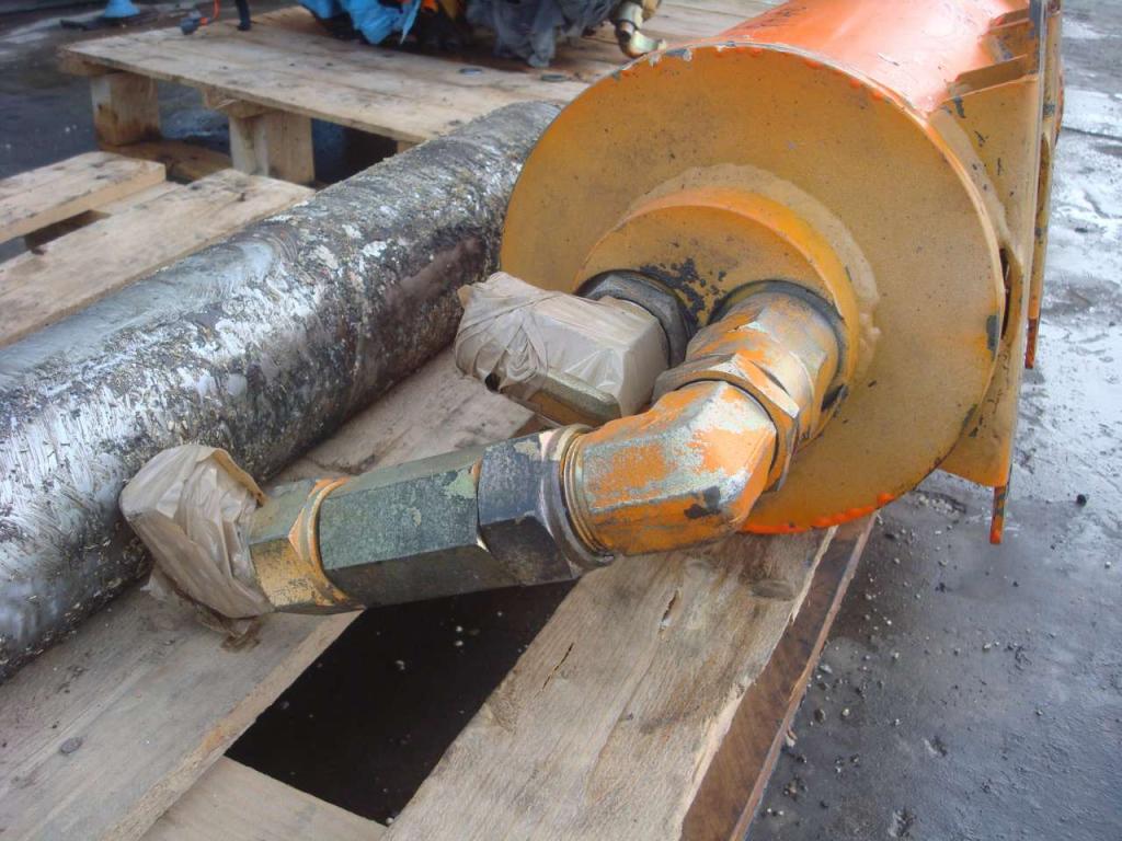 Soporte de filtro para Fiat Hitachi FH450.3 Foto 6