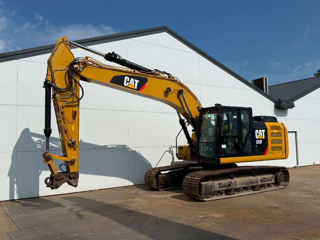 Caterpillar 323FL - Hammer Lines / Quick Coupler Foto 2
