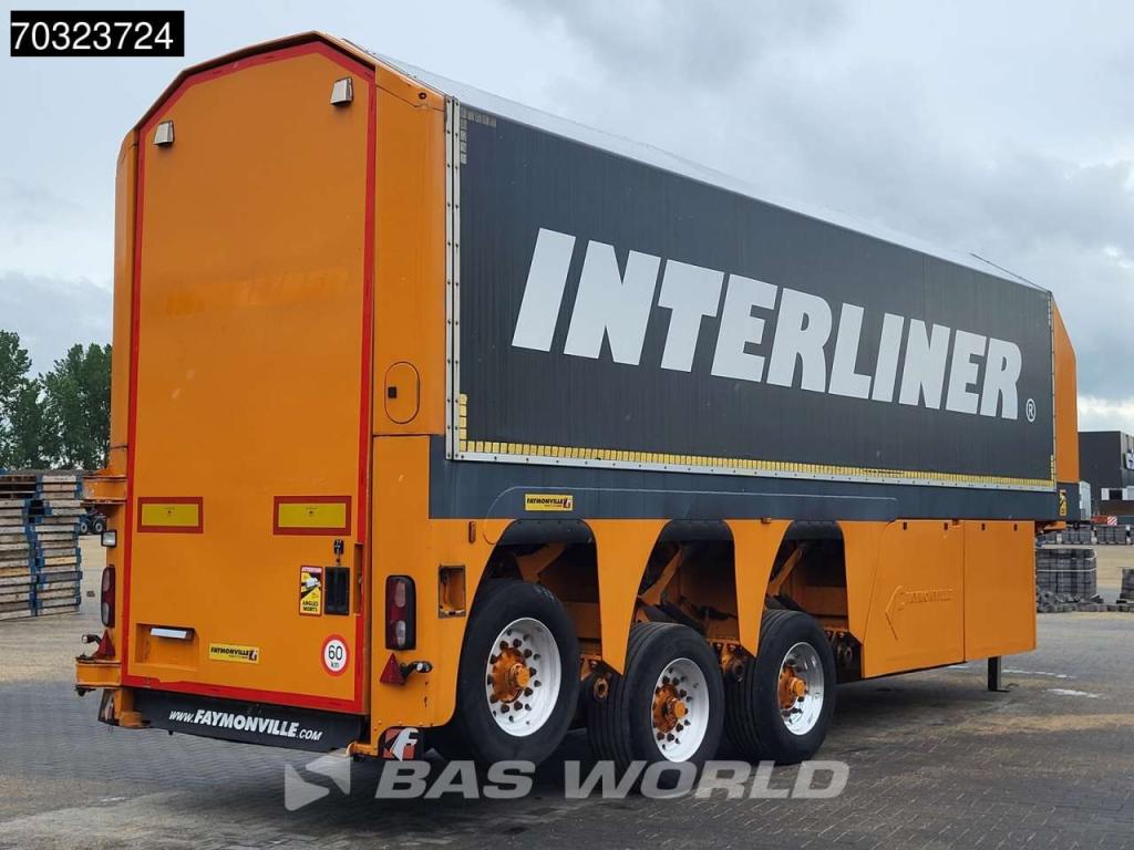 Faymonville PV-3C 3 axles Empty Weight 6980 Glass Innenlader 2xLift Axle Foto 5