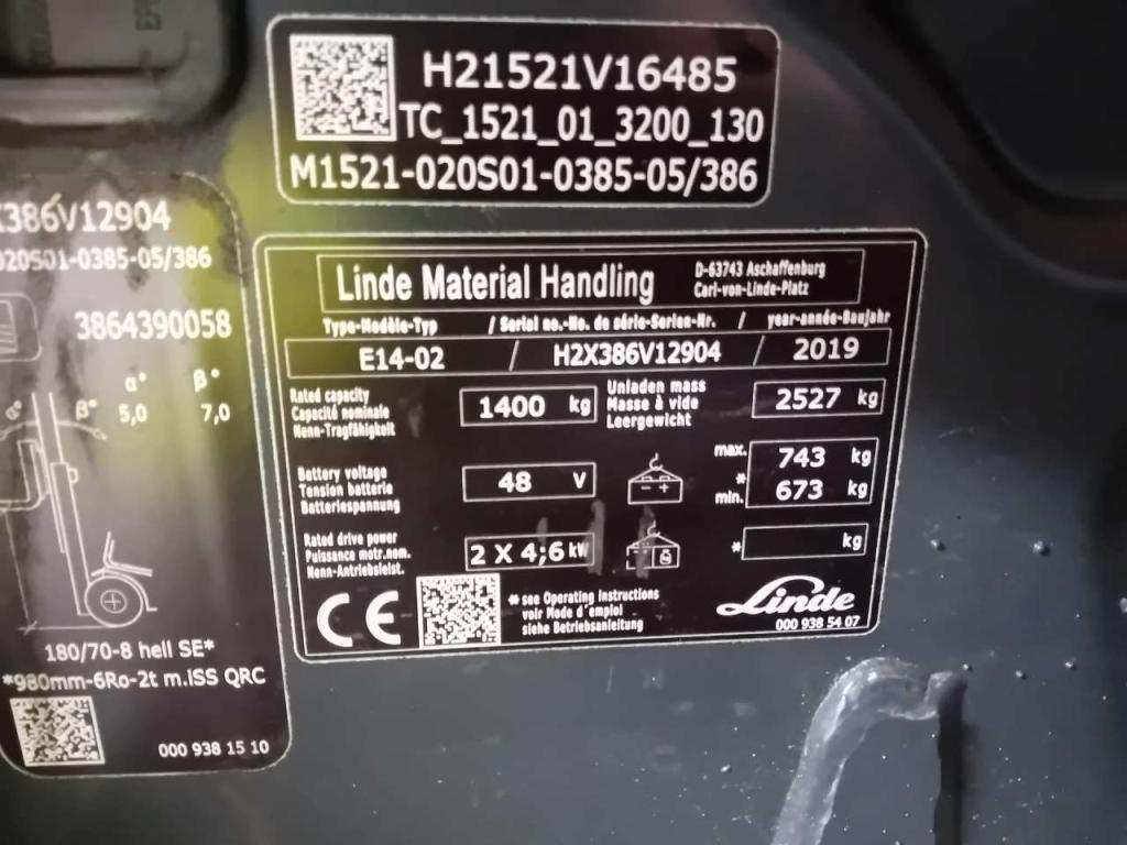 Linde E14-02 Foto 6