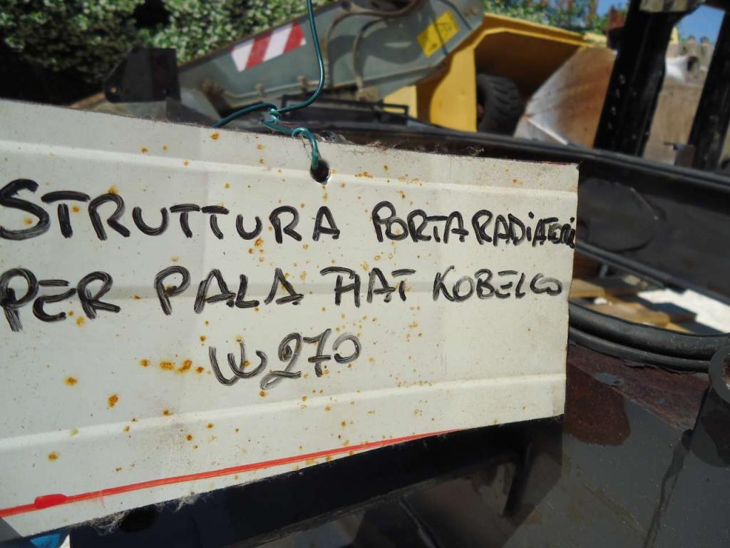 Soporte para radiador para Fiat Kobelco/Fiat Hitachi W270 Foto 6