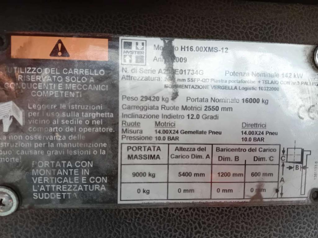 Hyster H16.00XMS-12 Foto 5