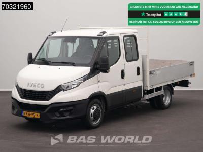 Iveco Daily 35C14 Dubbel Cabine Open Laadbak Dubbellucht 3,5t Trekhaak ACC Navi Airco Euro6 Pritsche Pick vendida por BAS World B.V.