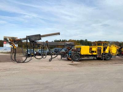 Epiroc ME5 concrete sprayer vendida por Boss Machinery