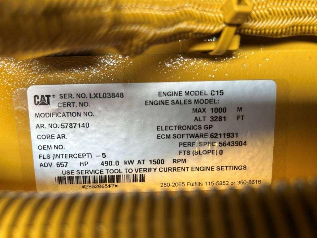 Caterpillar DE550E0 - C15 - 550 kVA Generator - DPX-18027 Foto 16