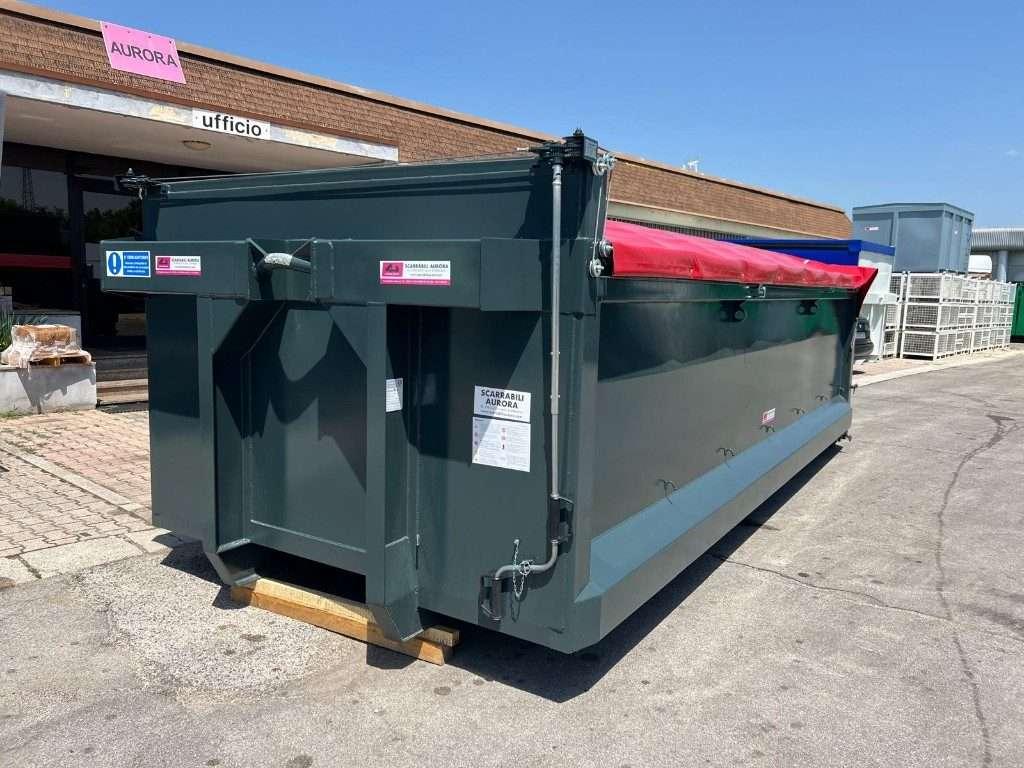 CONTAINER SCARRABILE NUOVO CON COPRI SCOPRI Foto 3
