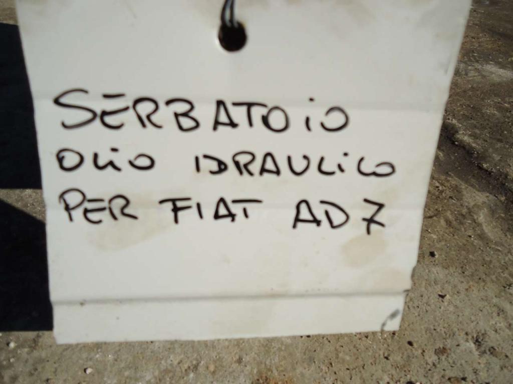 Depósito para aceite para Fiat AD7 Foto 1