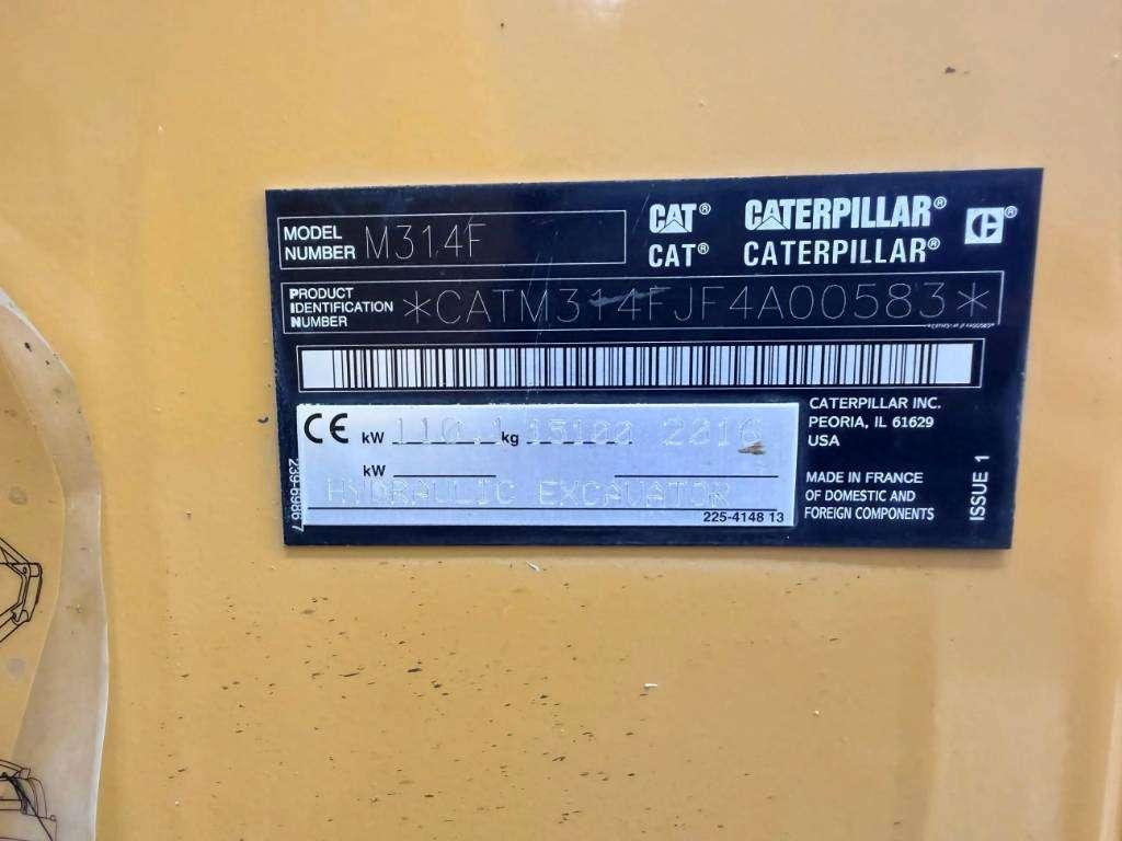 Caterpillar M314F | LOW HOURS Foto 9