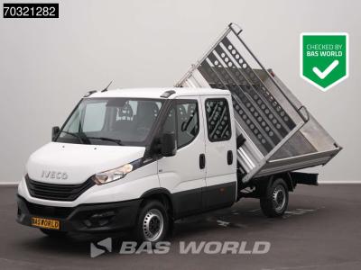 Iveco Daily 35S16 Automaat 3 zijdige Kipper Dubbel Cabine 3.5t trekhaak Benne Kieper Tipper A/C Towbar vendida por BAS World B.V.