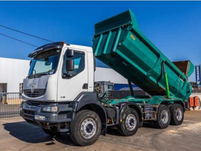 Renault KERAX 410 DXI+BENNE ENROCHEMENT HARDOX+INTARDER Foto 1