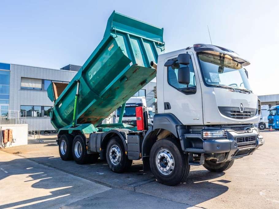 Renault KERAX 410 DXI+BENNE ENROCHEMENT HARDOX+INTARDER Foto 8