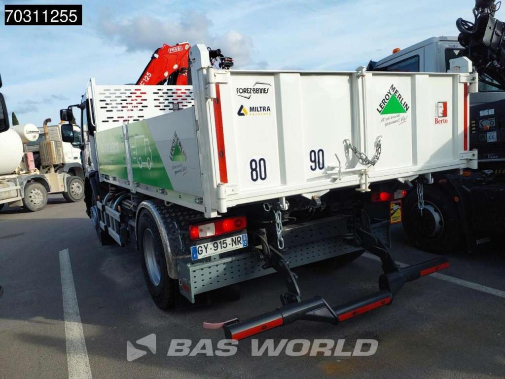 Renault C 320 4X2 Fassi F125.A.1.23 XE Kran Crane Tipper Automatic Euro 6 Foto 2