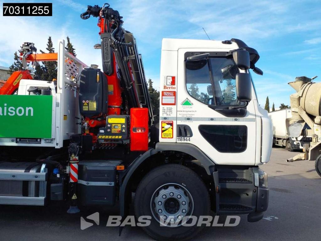 Renault C 320 4X2 Fassi F125.A.1.23 XE Kran Crane Tipper Automatic Euro 6 Foto 8