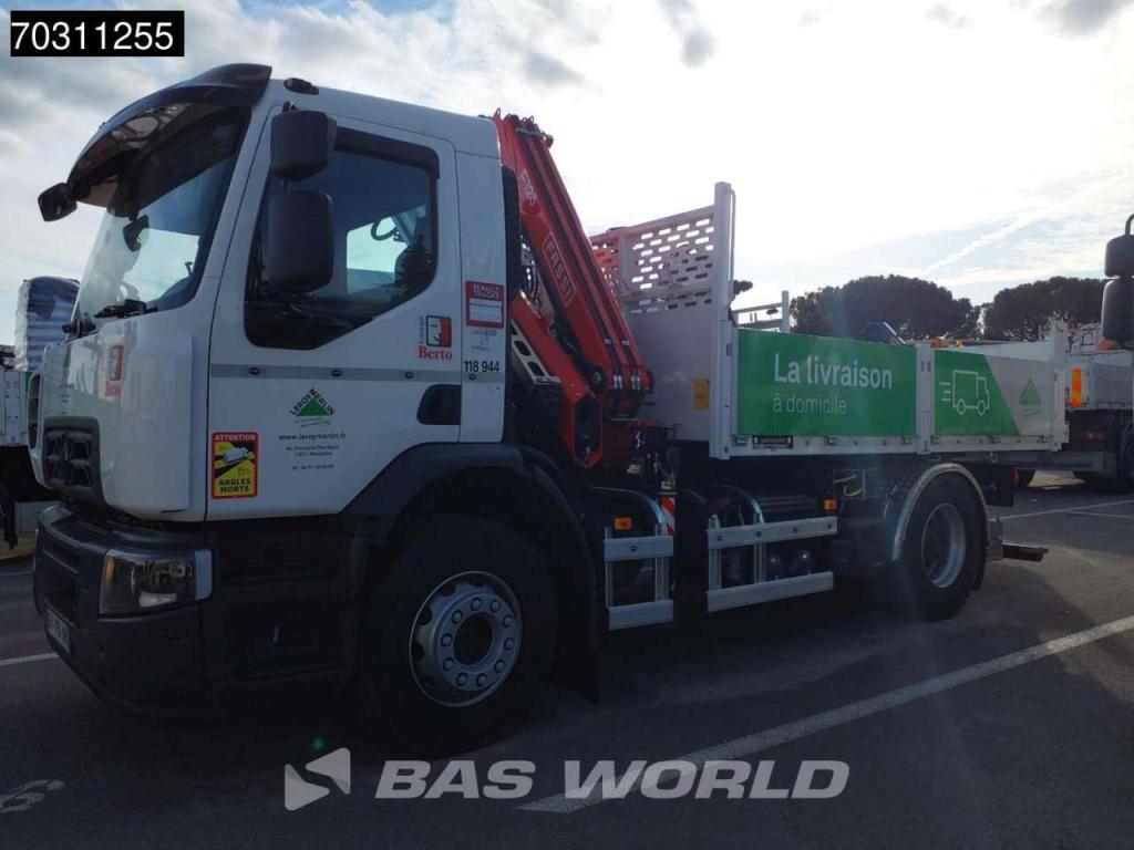 Renault C 320 4X2 Fassi F125.A.1.23 XE Kran Crane Tipper Automatic Euro 6 Foto 9