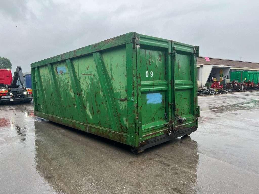 CONTAINER SCARRABILE USATO A CIELO APERTO Foto 2
