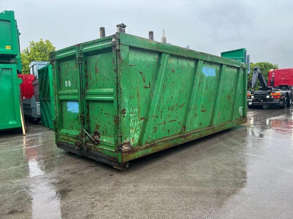 CONTAINER SCARRABILE USATO A CIELO APERTO Foto 3