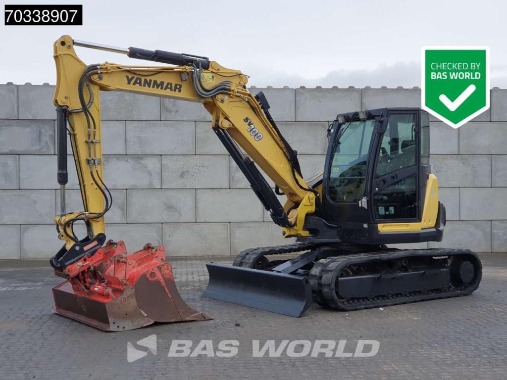 Yanmar SV100 A/C - 3 Buckets Foto 1