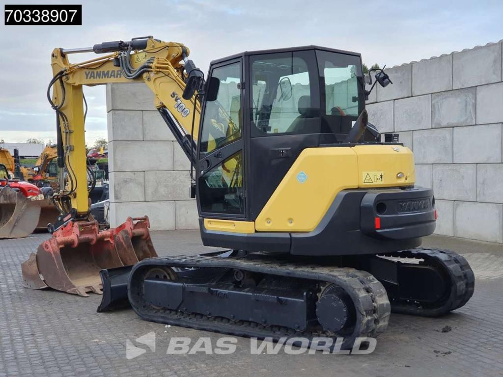 Yanmar SV100 A/C - 3 Buckets Foto 6